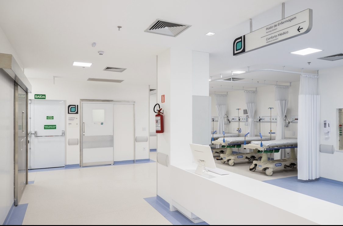 Sala de recuperação do Centro Cirúrgico