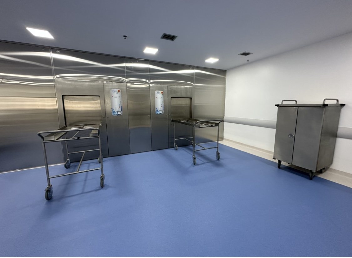 Estação de trabalho da Central de Material e Esterilização
